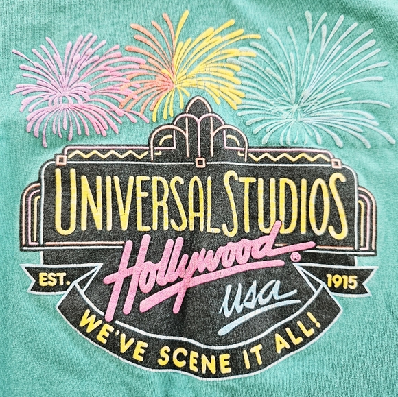 Vintage Universal Studios Hollywood "We've Scene It All" Single Stitch T-Shirt L - Picture 5 of 13